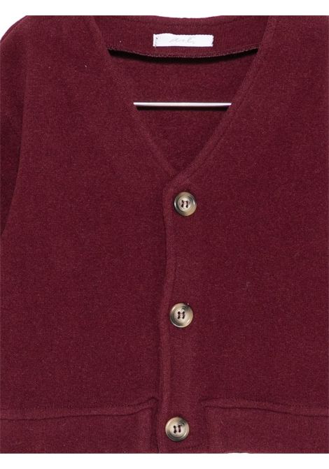 Cardigan con bottoni U+E' BY MISS GRANT | UEM0667BORDEAUX